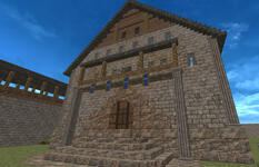 Castle made in Conquest Reforged mod