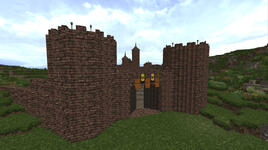 Castle made in Conquest Reforged mod